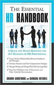 The Essential HR Handbook: A Quick and Handy Resource for Any Manager or HR Professional by Sharon Armstrong & Barbara Mitchel HR books